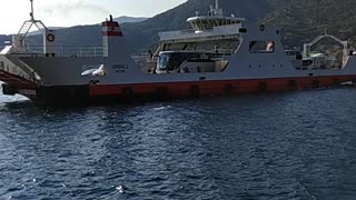 ferry crossing, Montenegro, Herzig Novi
