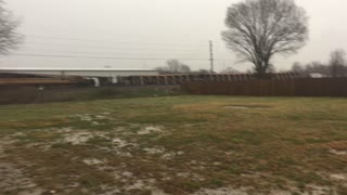 Tornado Causes Train Derailment