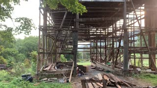 Derelict Barn Demolition