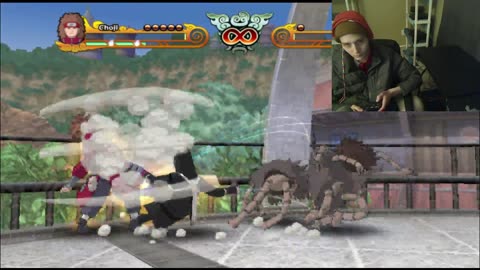 Choji Akimichi VS Kankuro In A Naruto Shippuden Clash of Ninja Revolution 3 Battle