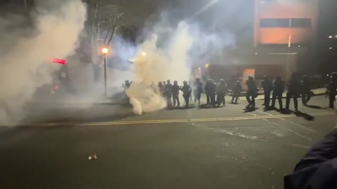 Portland Riots For Biden's Inauguration