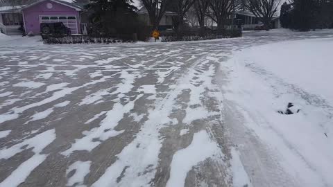 Ice Skating Through the Streets of Regina