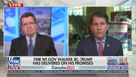 Former Gov. Scott Walker (R-WI) On "Cavuto Live"