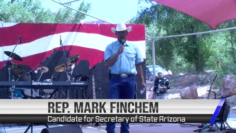 Arizona Representative Mark Finchem | Colorado City Arizona June 11th