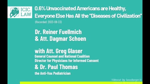0.6% Unvaccinated Americans are Healthy, All Else Have “Diseases of Civilization”