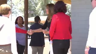 First lady Melania Trump visits southern border