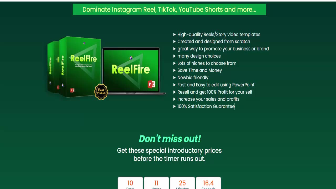 Reel Fire review: Effortless Video Creation for Stunning Reels & Stories!