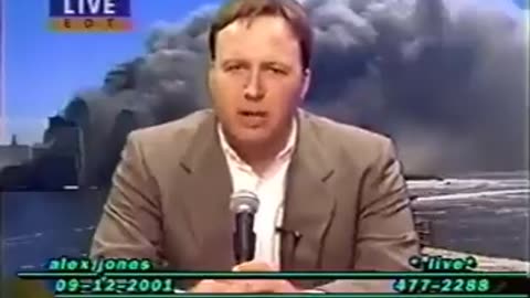 Alex Jones calling out corrupt Israeli and Arab governments the day after 9/11