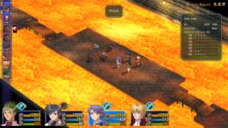 Trails in the Sky the 3rd Part 13 walking on fire