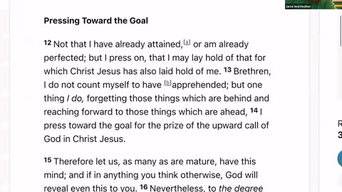 DAY 130: PRESS ON (Philippians 3:12-16) Apostolic Vision: The New Creation (2 Corinthians 5:11-17)