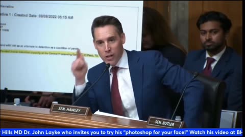 "Senator Hawley Rips Apart the Dude, Mykrokas! LOL!" 04/19/2024