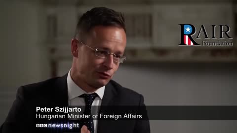Hungary's Foreign Minister Peter Szijjártó Decimates Left-Wing BBC's Emily Maitlis