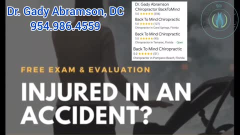 Best care for you after an accident, Dr. Gady Abramson, DC & BackToMind
