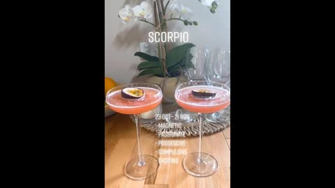 Cocktails for the zodiac signs/Scorpio