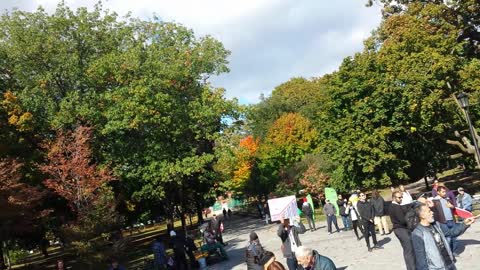 Toronto freedom march, October 15, 2022