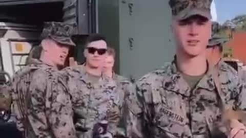 We ask the Militaries if they got the vaccines - Watch their reactions...