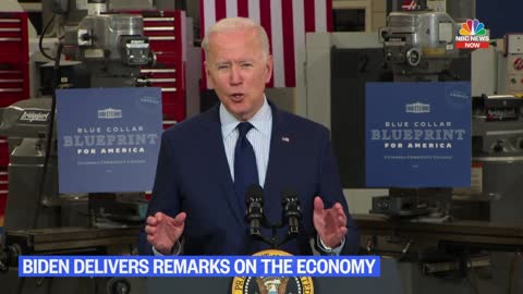President Biden comments on the economy and pisses off his opponents.
