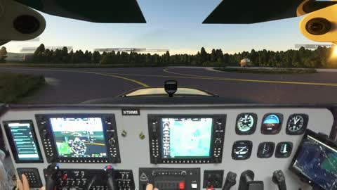 Flight Simulator 2020 - FS2020 - KDPA to 3CK VFR