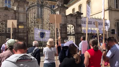 Dijon Latin Mass Protest