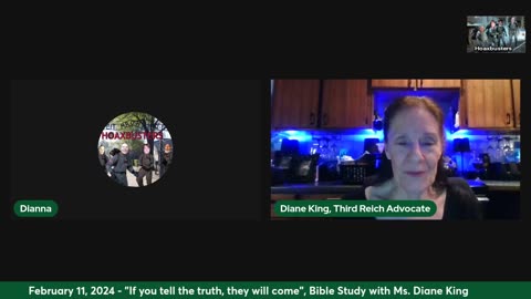 "If you tell the truth, they will come", Bible Study with Ms. Diane King