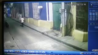 Atraco en calle de Los Puntales