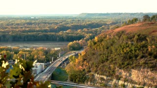 A Nice View Time Lapse Video of a Very Busy Road