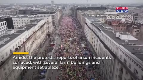 Farmers Protests Cripple Europe. What's Behind Clashes? High Drama As Angry Farmers Block Streets