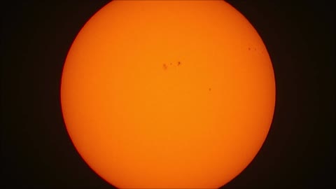 Solar transit by the ISS with slow motion