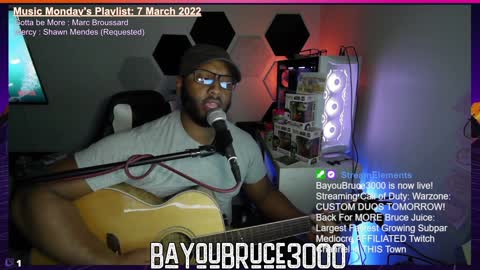 Mercy : Shawn Mendes (BayouBruce3000 Acoustic Cover)