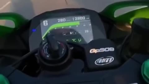 ZX10R Top Speed 🔥🔥 #kawasakininja #kawasakininjazx10r #shorts #superbikes