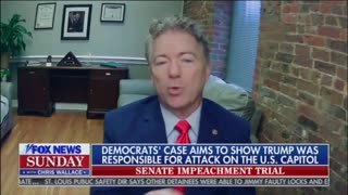 Sen Rand Paul says this Trump impeachment is a ‘partisan farce’