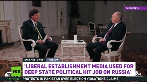 Outraged corrupted US media, politicians cry foul over Carlson’s Putin interview