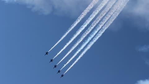 Navy Blue Angels Cleveland