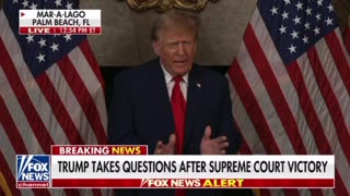 Trump: "I want to win on safe borders. I want to stop wars."