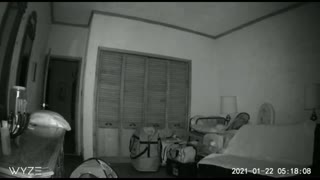 Wyze Security Cam Captures Burst of Light