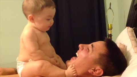 Funniest Moments of Baby And Daddy | Cute Baby