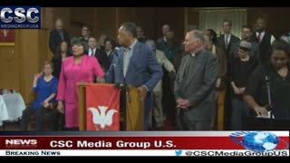 Rev Jesse Jackson Speaks At Portland Church Following Hate Fueled Incident