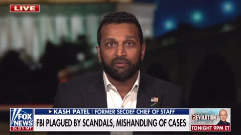 Kash Patel EXPOSES how FBI is acting with bias