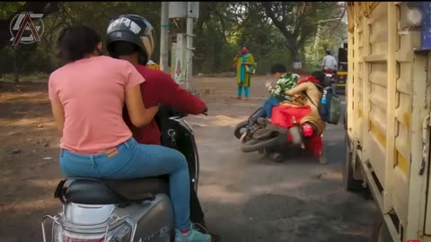 Bike crashes India Compilation #india