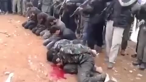 Afghan soldier executions