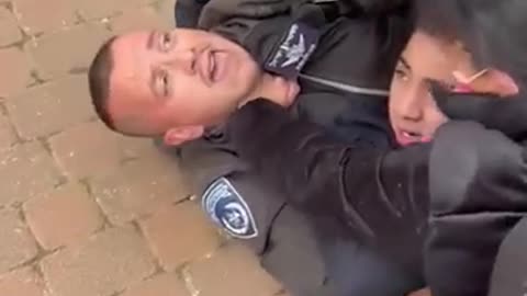 12 Years Old Israeli Brutalized By Police Officer