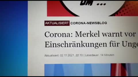 03/11/2021 - NEWS URGENTI DALLA GERMANIA