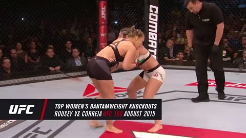 Top 10 Women's Bantamweight Knockouts in UFC