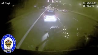 Dashcam Captures Terrifying Footage of M6 Truck Crash