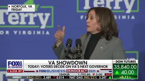 VP Harris: "What Happens in Virginia... Will Determine 2022, 2024, and On"
