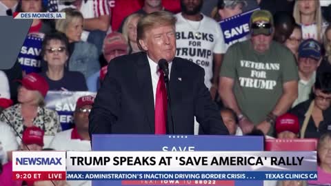 💥Space Force Will Be Most Important - President Trump @ Iowa Rally