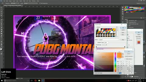 How To Make PUBG Montage Thumbnail | Photoshop Tutorial | Urdu/Hindi | BOSS GFX