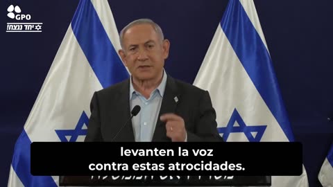 El PM Netanyahu en un mensaje directo a las organizaciones de derechos humanos