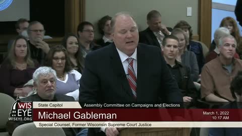 Wisconsin Gableman Report Calls for dismantling the WEC (Wisconsin Elections Commission)