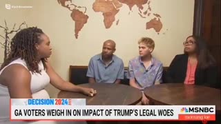 Georgia Focus Group Leaves MSNBC Host Speechless With Pro-Trump Sentiments